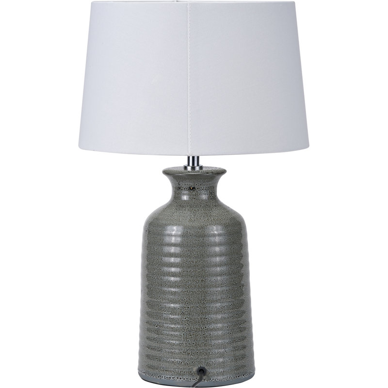 Ceramic Table Lamp, Green