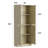 Boscombe 71" H Kitchen Pantry Cabinet with 4 Doors and 2 Adjustable Shelves, Classic Kitchen Storage Cabinet for Dining Room, Living Room-1431740336