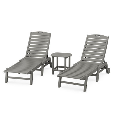 POLYWOOD® Nautical 2-Person Patio Seating Group