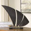 Sculpture bronze foncé Uttermost Wind Crest