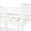 Lit double superposé au-dessus d'un lit double avec échelle pour meubles de chambre à coucher, chambre d'amis-1852153586