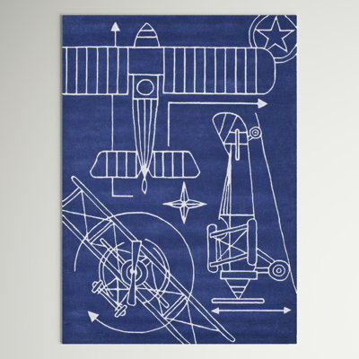 Taron Handmade Polyester Rug