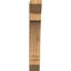 5 1/2"W x 24"D x 36"H Imperial Slat Smooth Bracket, Douglas Fir-93350151-111564975