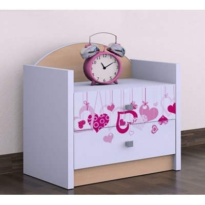Kasey 2 Drawer Nightstand