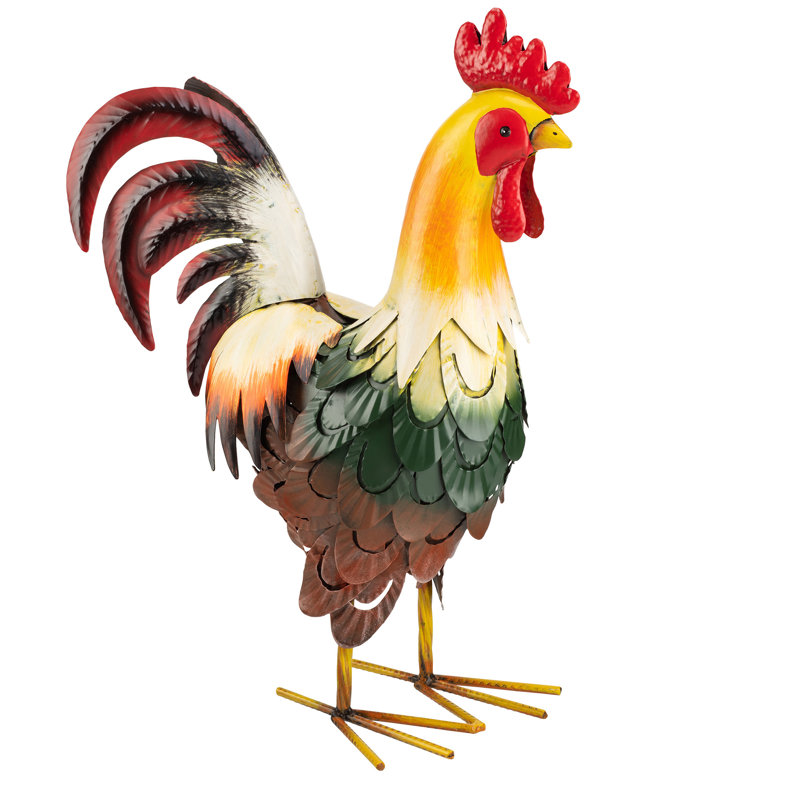 Alexi Animals Weather Resistant UV Resistant Metal Garden Statue