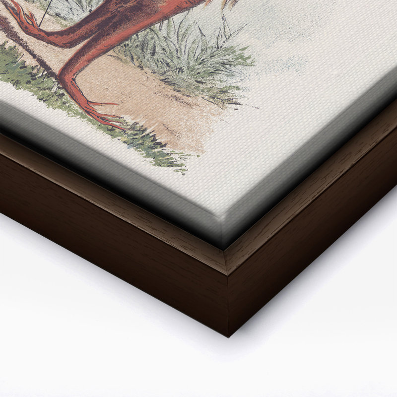 Carotte, Canvas, 18"H x 24"W, Brown Framed