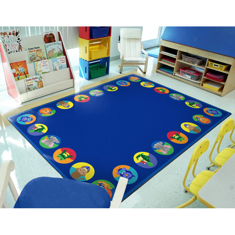 Tapis Animal Readers par Joy Carpets, Rectangle 5 pi 4 po x 7 pi 8 po
