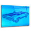 «Muscle Car 1» par Abstract Graffiti, art mural en verre acrylique-1037786843