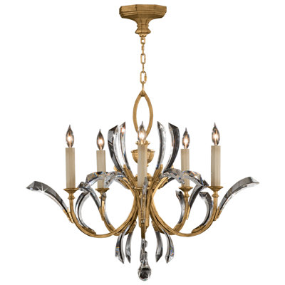 Beveled Arcs 5 - Light Chandelier