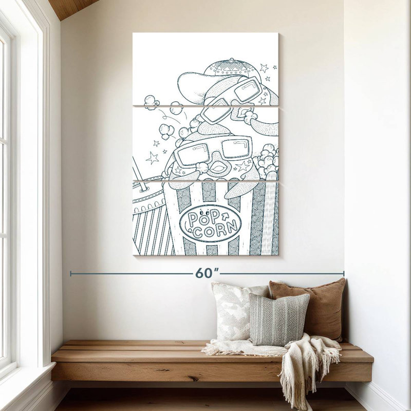 Ashelle Playful Popcorn Penguins
