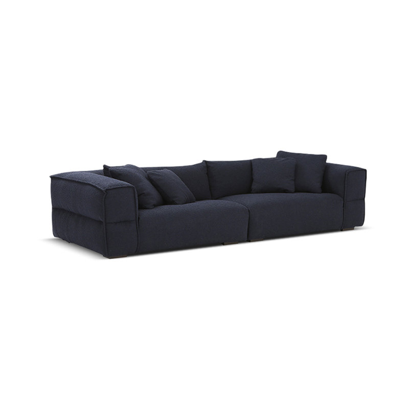 Coussin modulaire 102,36 po couleur unie 100% polyester, 4, H 28,74 po x l 110,24 po x P 42,52 po