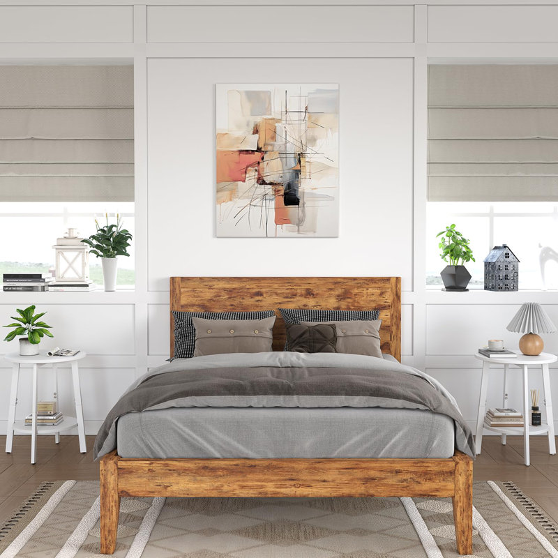 Side Table, Small Round End Table With Storage Shelf For Small Space, 2-Tier Small Bedside Table Sofa Couch Table, Round Accent Table Nighstands For Living Room, Bedroom,White
