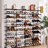 Tattnall 72 Pair Stackable Shoe Rack