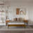 Finney Solid Wood Platform Bed without Headboard, Mid-Century Modern Bed Frame-902321310-903340242