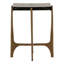 Colston Side Table Antique Brass