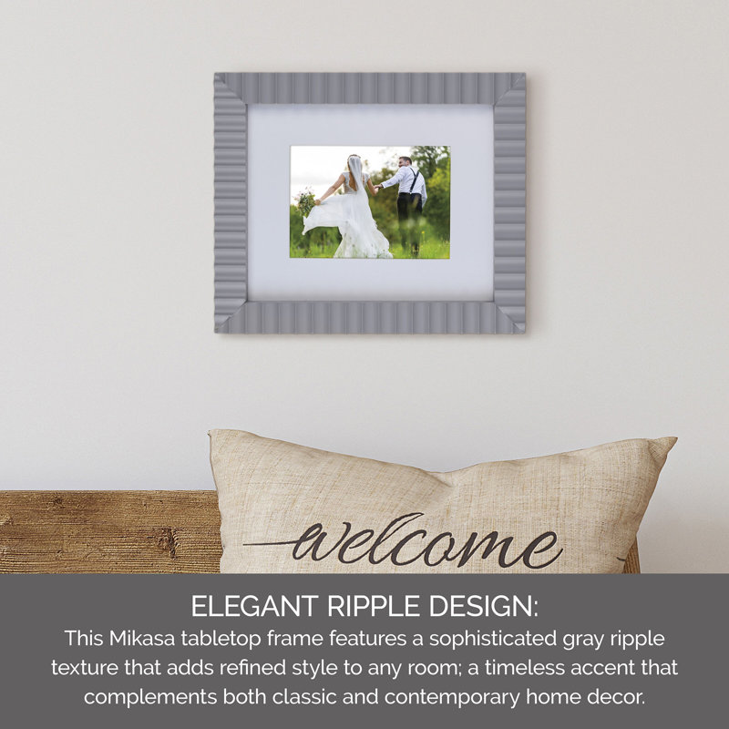 Mikasa Ripple Frame for 5x7 Inch Photo
