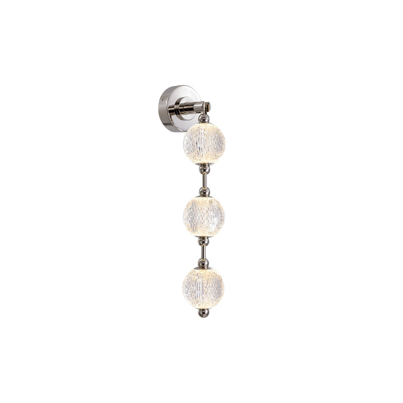 Polished Nickel 24-Inch Dimmable LED Vanity Light