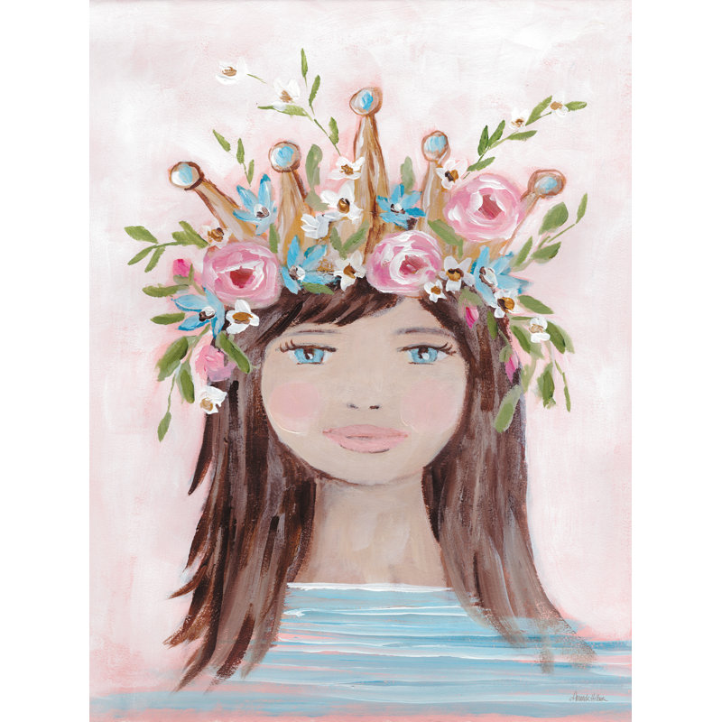 Rose princesse, H 18 po x l 12 po