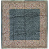 Jahan Wool Oriental Area Rug in Teal/Gray