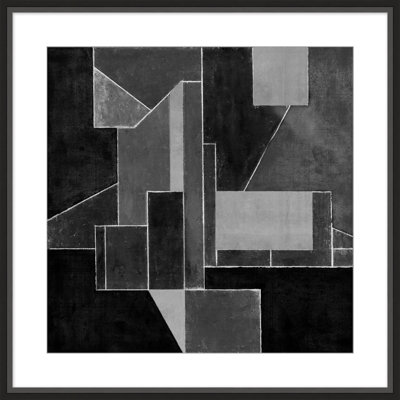 Black Blocks 1 Painting by Christopher Kennedy