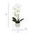22 " Faux Orchid in Ceramic Pot
