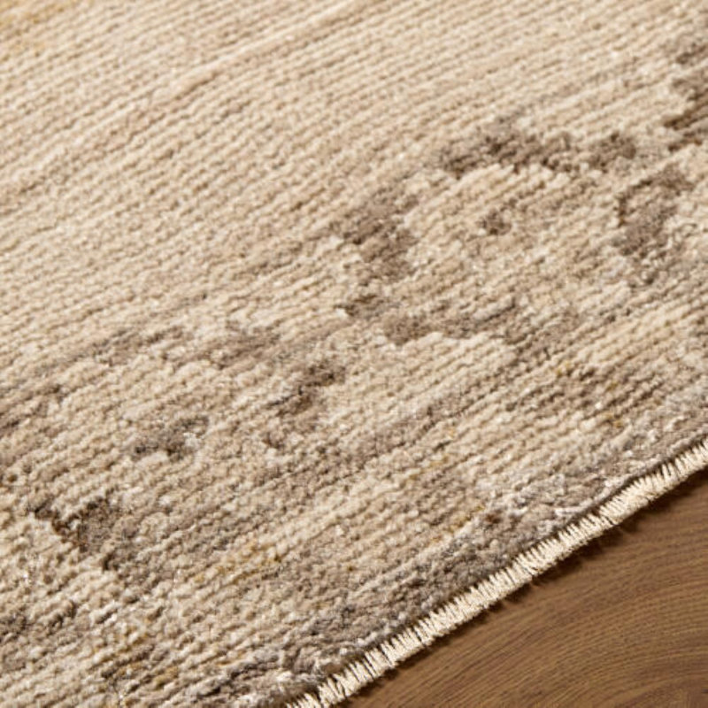 Fifth Avenue Machine Woven Area Rug, Rectangle 8'10" x 12'2", Light Gray/Taupe/White/Tan/Dark