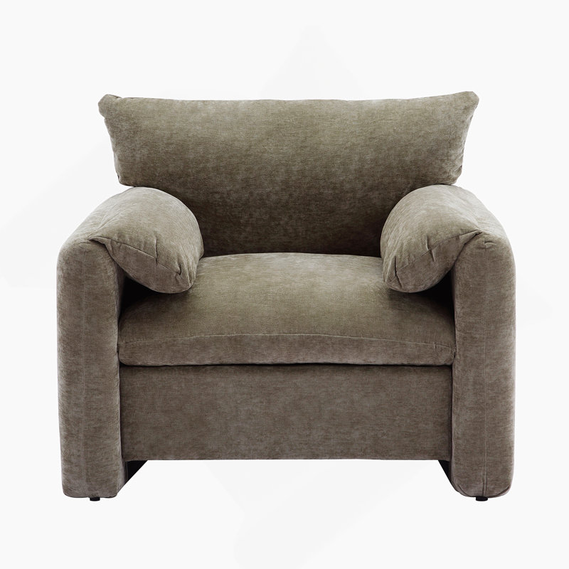 Fauteuil d'appoint surdimensionné 37,6 po Marithza