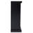 Marsallo Contemporary Electric Fireplace  Black