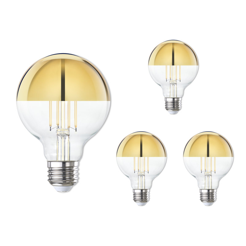 4.5 Watt (40 Watt Equivalent), G25 LED, Dimmable Light Bulb, Warm White (2700K) E26/Medium (Standard) Base