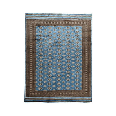Hand Woven Wool Geometric Area Rug