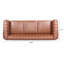 Canapé Chesterfield 3 places 83,46 po