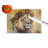 Lion Glass Cutting Board Large