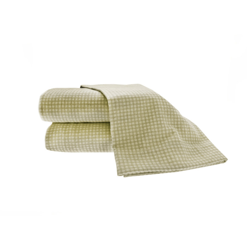 Ensemble de draps 100% coton Heather, Ensemble de drap pour lit très grand avec drap-ho, Rouge