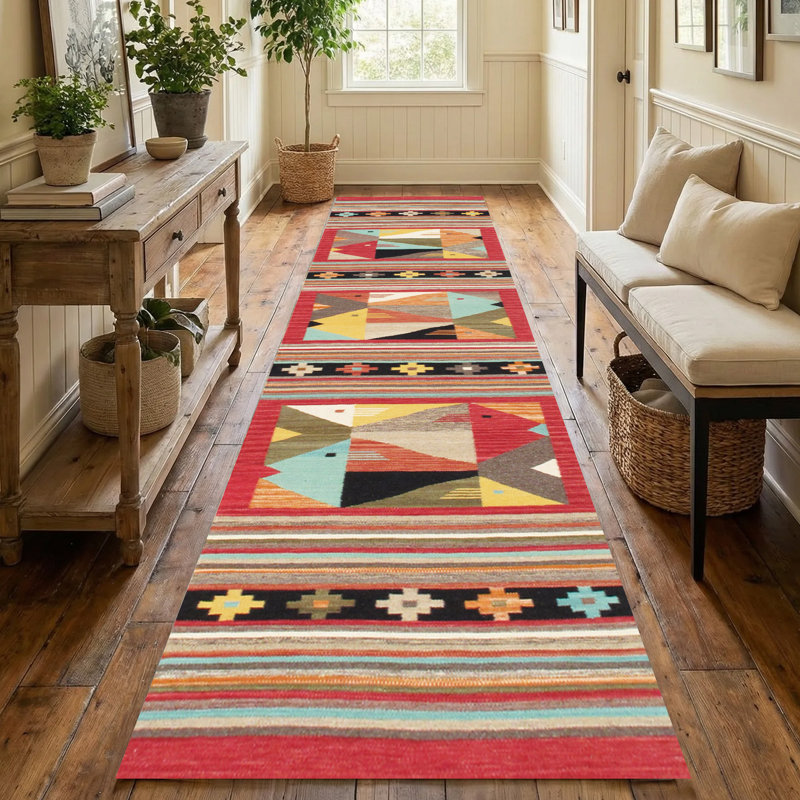 Tuscany Hand-Woven Multi Wool Area Rug