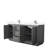 72'' Double Bathroom Vanity with Quartz Top-92723901-92723902-98024656