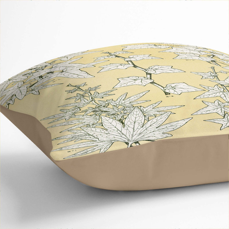 Square Cushion, 40cm H x 40cm W x 15cm D, Stone