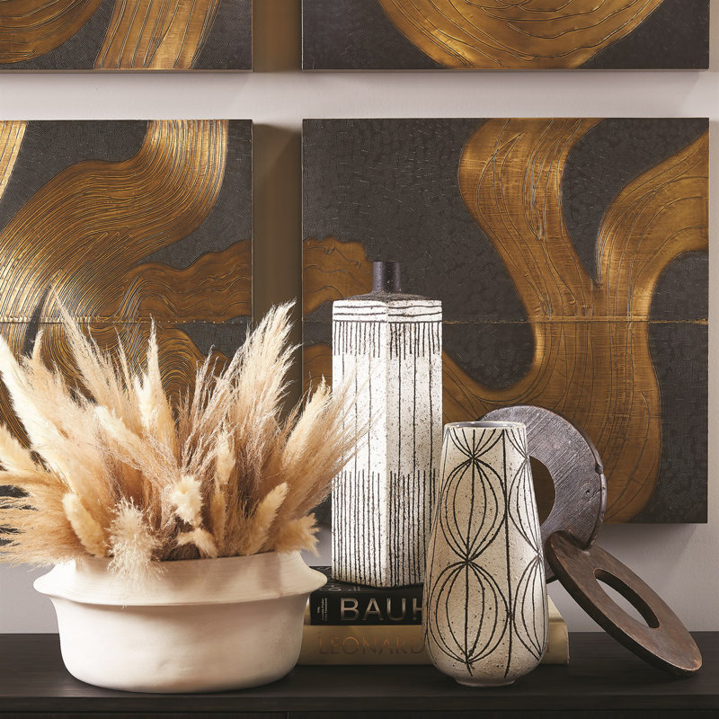 Graffiti Square Vase
