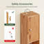 Armoire de rangement haute avec 2 portes et 1 tiroir Dirksen-588246113