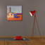 Toile épique Graffiti «Bucolique Structure 6» par Carol Young, 26 po x 26 po