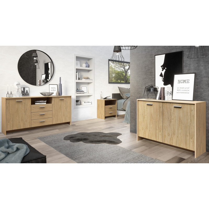 Dunnavent 2 - Door Accent Cabinet, Natural