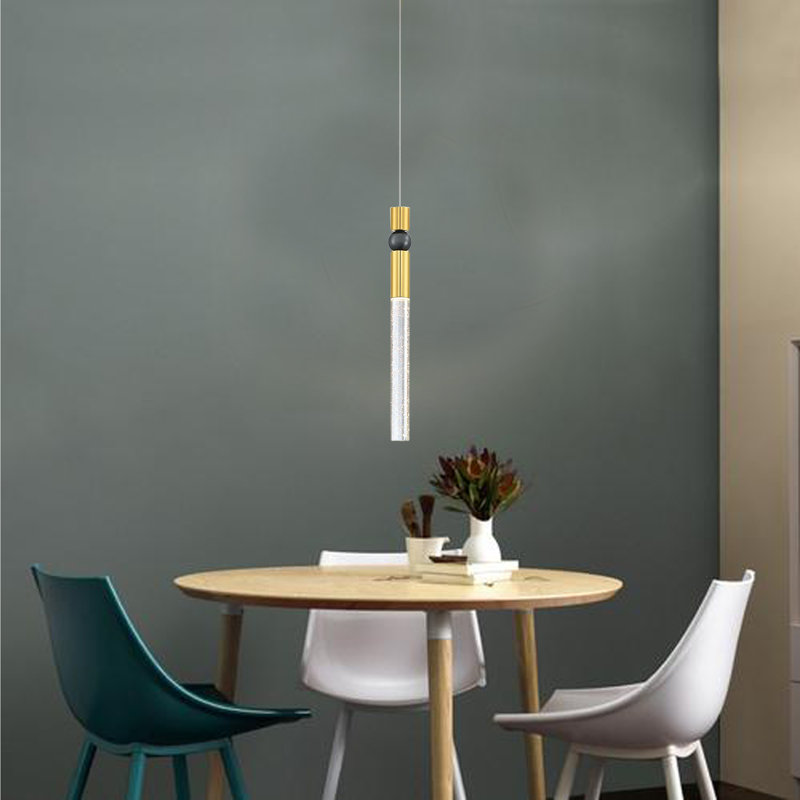 Dage 1 - Light LED Single Pendant, Brushed Gold