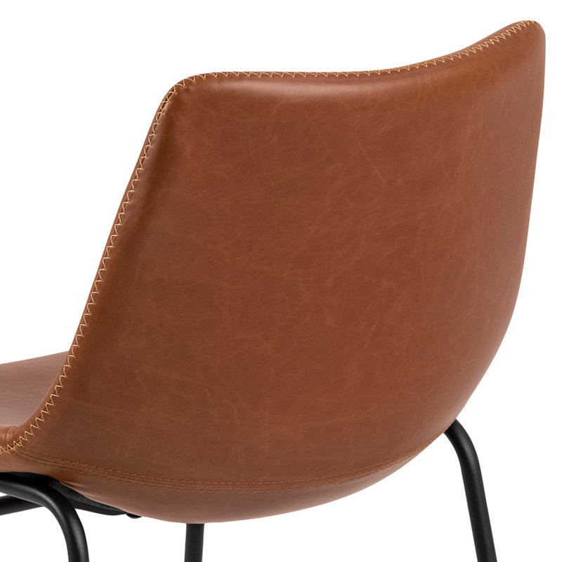 Annerike 45.5cm H Upholstered Side Chair, Brown
