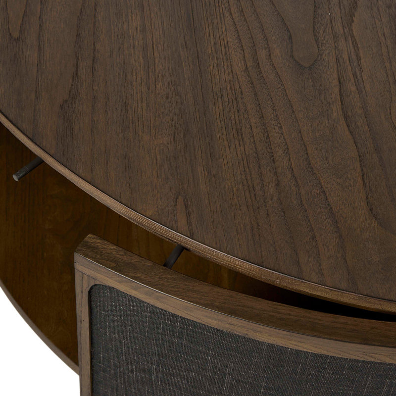Bertie Coffee Table-Black Linen