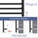 Wall mounted electric towel heater plug-in or hard wired combination unit, 10 drying tracks, to meet various needs