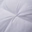 White Rectangular Backrest Pillow Insert