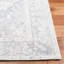 Tapis oriental gris / ivoire en laine / viscose tissé à la main-1620059462