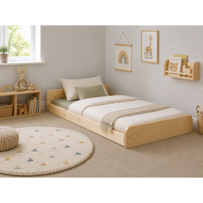 Leon Montessori Heavy Duty Solid Pine Bed Frame