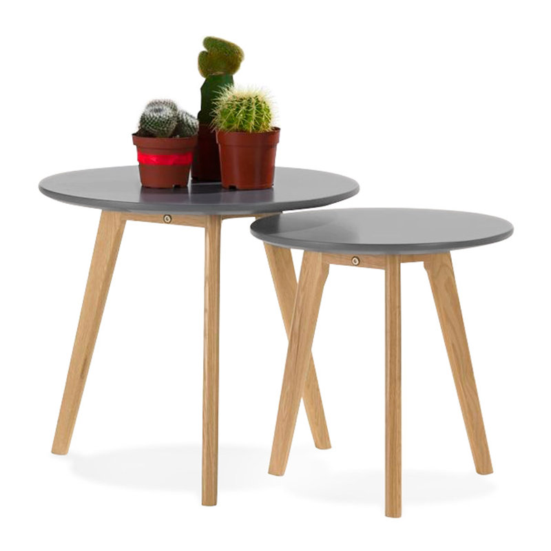 Grannis 2 Piece Nest of Tables