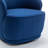 Stith Velvet Upholstered Swivel Barrel Chair-397156943