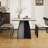 Modern art rectangular dining table-1075184943